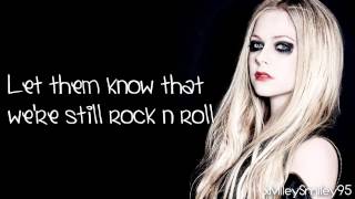 Avril Lavigne  Rock N Roll with lyrics [upl. by Notrom537]