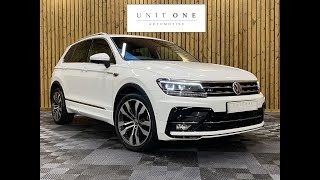 Volkswagen Tiguan TDI RLine  Price in description  Unit One Automotive [upl. by Enilhtak]