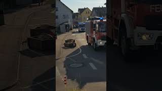 Einsatzfahrt Feuerwehr KatSLöschzug Bad Schwalbach [upl. by Bjorn]