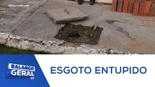 Moradores do bairro Coroa do Meio reclamam de esgoto entupido  BGT 3005 [upl. by Ciccia613]