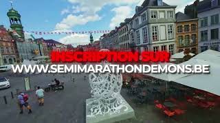 SEMI MARATHON DE MONS PARCOURS 2023 [upl. by Maze]