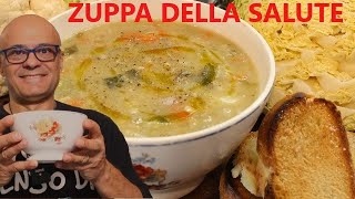 Zuppa di Verdure della Salute ricetta zuppa di verdure [upl. by Cattier]