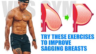 Try these exercises to improve sagging breasts [upl. by Aissert49]