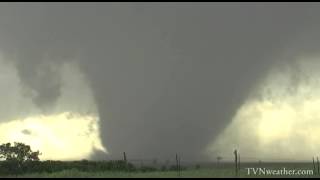 Enormous Tornado near Bennington KS on May 28 2013 [upl. by Stephine174]