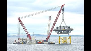 Rampion legacy  Building an offshore substation [upl. by Rutherfurd]