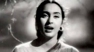 Chand Phir Nikla  Nutan Lata Mangeshkar Paying Guest Song [upl. by Nosnor]