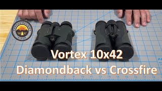 Vortex Diamondback vs Crossfire 10x42 Binoculars [upl. by Fromma]