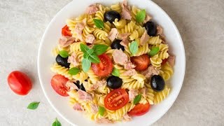 INSALATA DI PASTA i TRUCCHI per farla Buona [upl. by Idnat282]