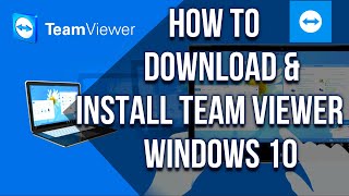 How To Download And Install TeamViewer On Windows 10 PCLaptop [upl. by Mellie]