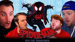 SpiderMan Into The SpiderVerse Group Movie Reaction [upl. by Powers365]