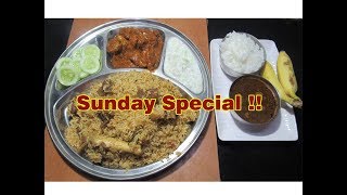 ಭಾನುವಾರದ ನಮ್ಮ ಮನೆಯ ಬಾಡೂಟ SUNDAY SPECIAL RECIPES 2362019 NAGVENI ACHARS KITCHEN [upl. by Eltotsira]