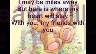 Farewell to You My Friends by Raymond Lauchengco w lyrics wmv [upl. by Aiykan]