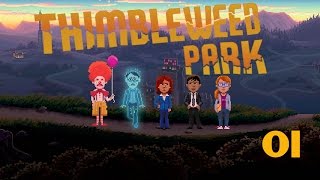 001 Willkommen in Thimbleweed Park  Lets Play Thimbleweed Park [upl. by Donegan]