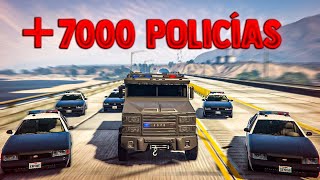 TODA la POLICIA nos BUSCA y ME ARRESTAN para SIEMPRE en GTA5 ROLEPLAY 😥 [upl. by Lefkowitz]