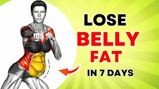 30Min FLABBY STOMACH Standing Workout  Lose Fat Challenge  Over 50 FLAT BELLY  SLIM WAIST [upl. by Chaffinch437]