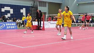 SEPAKTAKRAW Final Match Thailand vs Vetnam 1 36th Kings Cup Sepaktakraw World Championship 🏆 2023 [upl. by Hebrew]