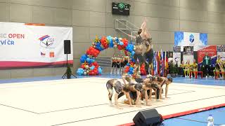 Czech Aerobic Open 2024  Qualification  JR Dance  GER [upl. by Aielam]