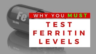 Why You MUST Test FERRITIN Levels EXCLUSIVE RESEARCH [upl. by Einned514]