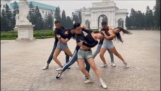 Feeling Something  Pinto Picasso  Bachata Choreography  Latin Soul Hanoi  Vietnam [upl. by Yelda319]