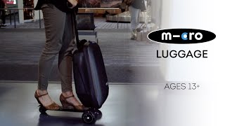 CarryOn Luggage to a RideOn Scooter  Micro Luggage Unboxing [upl. by Esilegna60]