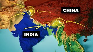 How Geography is Pushing India amp China to War [upl. by Ofilia932]