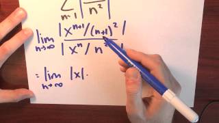 How do I find the radius of convergence  Week 5  Lecture 4  Sequences and Series [upl. by Latoyia]