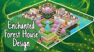 Enchanted Forest House Design  Home Street Game – Speed build [upl. by Nessah]