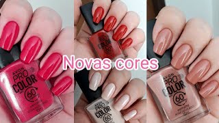 Novas cores esmaltes pro color avon 60s quotcoleção icônicoquot [upl. by Laro]