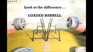 Ensayo Olympic 7ft Barbell Bend Test [upl. by Kazue499]