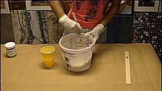 Mixing Colors to epoxy [upl. by Carlin]