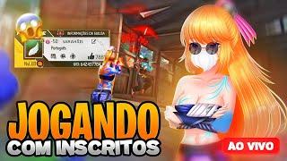 LIVE ON 🔴 LIBERANDO CODIGO DE EQUIPE RUMO AO DESAFIANTE 💜🔥SARAHXIS AO VIVO 💜 freefireaovivo [upl. by Milson118]