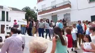 Procesión Cristo del Zapato  Pinos del Valle 2015  A LOS PIES DE SOR ANGELA [upl. by Frazer]