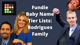 Jill Rodrigues Fundie Baby Name Ranking [upl. by Akirehs]