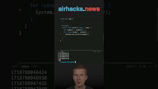 A Custom Iterable in A ForEach Loop java shorts coding airhacks [upl. by Larner]