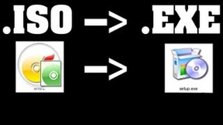 How To Open ISO  Extract ISO  ISO to EXE [upl. by Auhoj701]