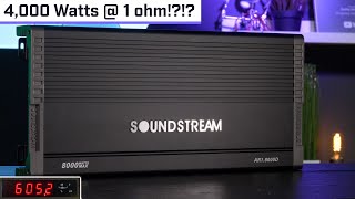 Soundstream AR18000D  4000W RMS  1 ohm Come on [upl. by Syah]