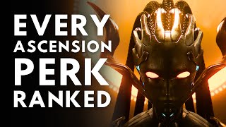 Stellaris 312 Ascension Perks Tier List [upl. by Nepets]