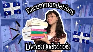 RECOMMANDATIONS LIVRES QUÉBÉCOIS📚⚜️💙 [upl. by Holofernes]