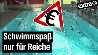 Realer Irrsinn Teurer Schwimmsport in Penzberg  extra 3  NDR [upl. by Sallee]