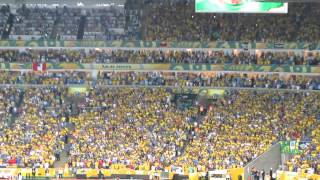 The Crowd at Maracanã sings the Brazilian National Anthem before the 2013 Confederations Cup final [upl. by Aicineohp185]