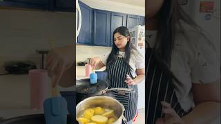 Aloo Paratha chaala istam akhilavarun minivlog teluguvlogsfromusa foodvlog alooparatha [upl. by Soinotna]