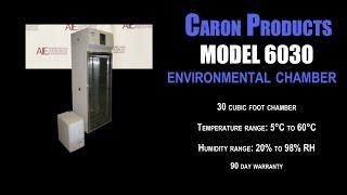 Caron 6030 environmental chamber 3137CC INC [upl. by Etnahsa465]