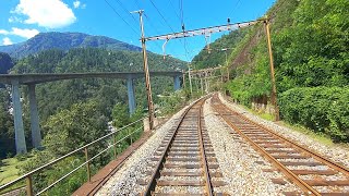 ★ 🇨🇭Bellinzona  Göschenen  Wassen Gotthard cab ride 082019 [upl. by Anna-Maria362]