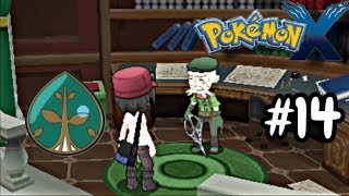 Pokemon X Walkthrough Coumarine City Gym Leader Ramos  Episode 14 [upl. by Warenne]