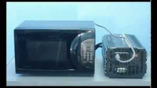 Power Inverters  Using a Microwave Oven with a Power Inverter [upl. by Atiekahs]