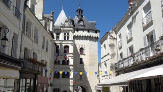 La cité royale de Loches France  IndreetLoire [upl. by Ariaet212]