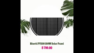 Bluetti PV350 350W Solar Panel [upl. by Retsub]