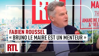 Impôts  quotBruno Le Maire est un menteurquot selon Fabien Roussel [upl. by Desmond]