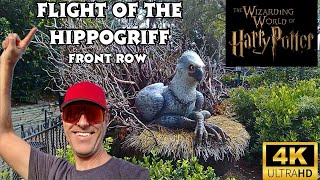 Flight of the Hippogriff at Universal Orlando Wizarding World of Harry Potter Full Ride Front Row [upl. by Aroved520]