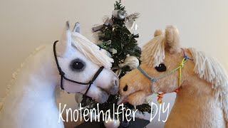 DIY 🐎Hobbyhorse Knotenhalfter  in 10 Minuten [upl. by Cates]